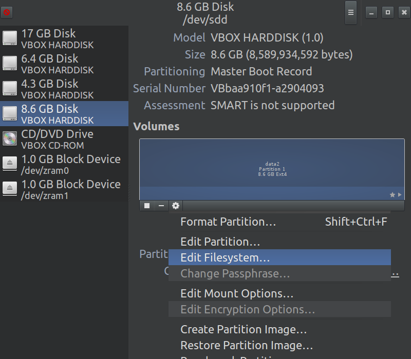 Ubuntu Change Disk Volume Name